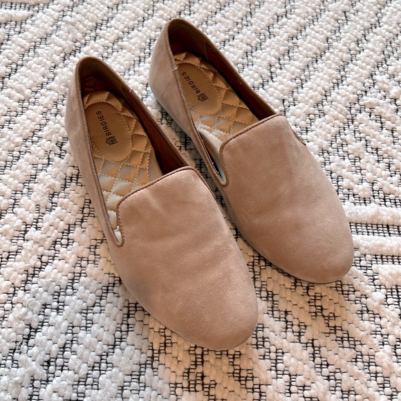 Birdies Tan Loafers Flats - Picture 1 of 6